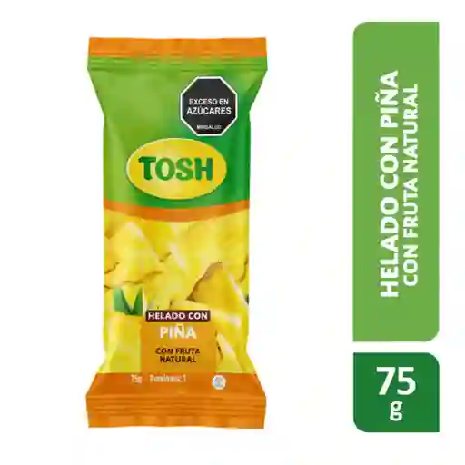 Tosh Paleta Helada con Trozos de Piña
