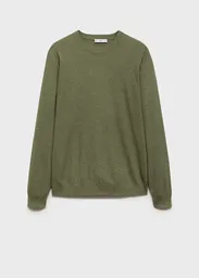 Jersey Avena Verde Talla S Hombre Mango