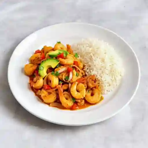 Salteado de Mariscos