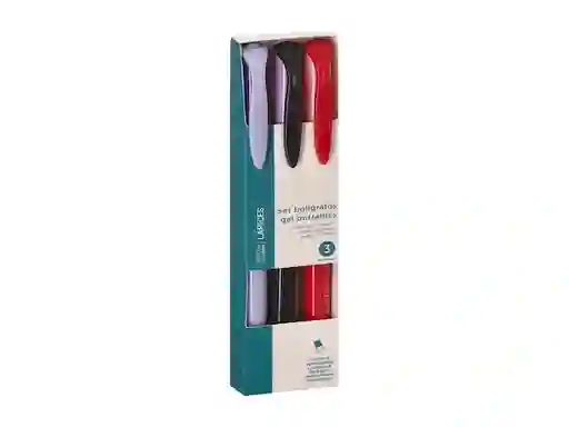 Set Lapices en Gel Borrables Casaideas