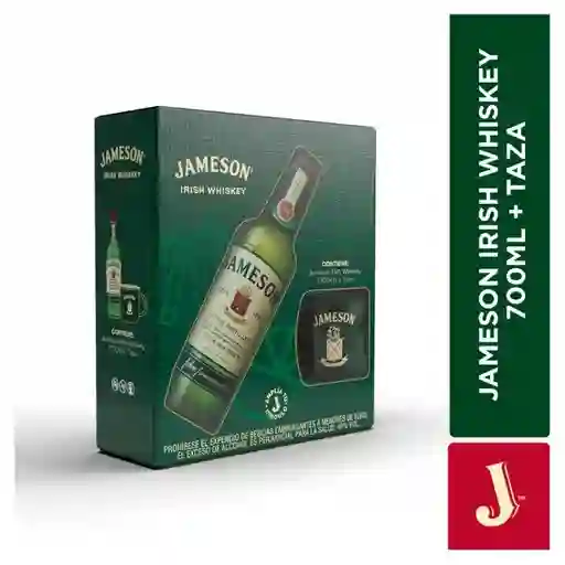 Jameson Kit Whisky Irlandés + Taza