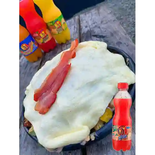 Combo Salchi la Mas Brutal + Hit Tropical 500 ml