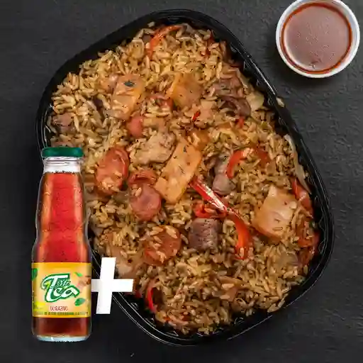 Combo rice méxico + mr tea durazno 300ml