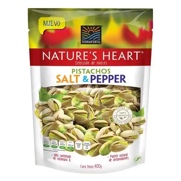 Natures Heart Pistacho Salt & Pepper