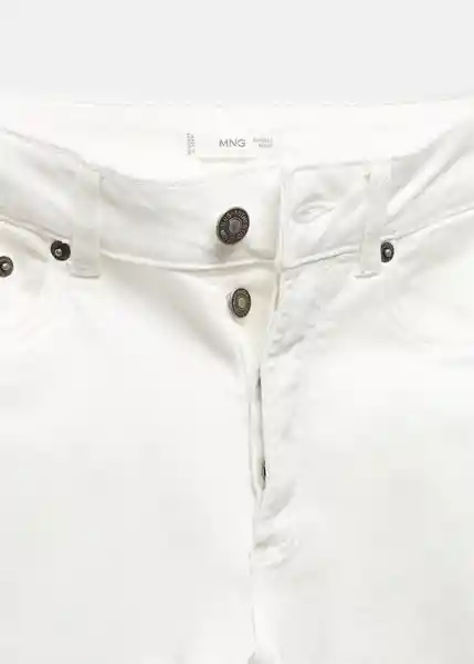 Jean Sfitw Niños Blanco Talla 19 Mango