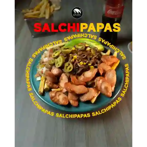 Salchipapa Mexicana