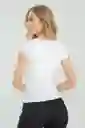 Top Art Color Blanco Crudo Talla XS Ragged
