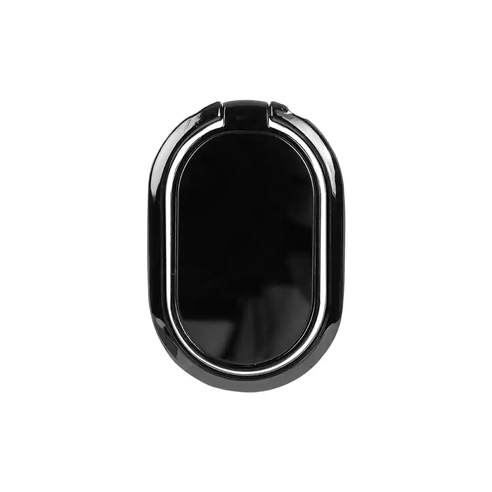 Miniso Soporte de Anillo de Metal de Teléfono Brillante Negro