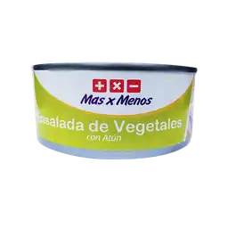 Mas x Menos Atún Ensalada Con Vegetales