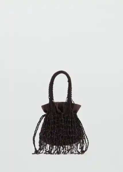 Bolso P Pazo Chocolate Talla 99 Mujer Mango