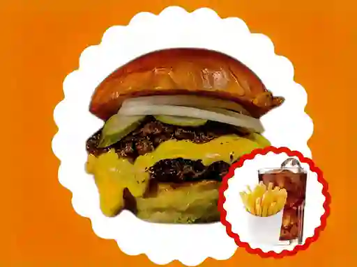 Combo Oh My Cheddar Burger