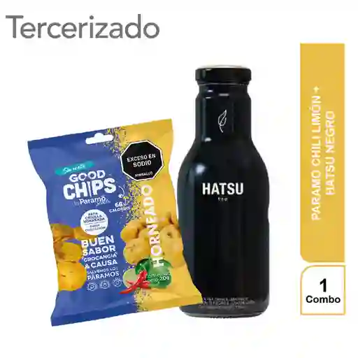 Combo Paramo Snacks Chili Limón + Hatsu Negro