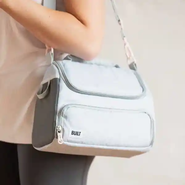 Built Ny Lonchera Termoinsulada Mindful Verde/Lila