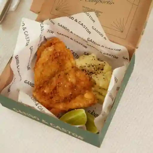 Milanesa de pollo