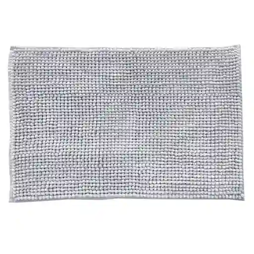 Cotidiana Tapete de Baño Shaggy Gris 40 x 60 cm