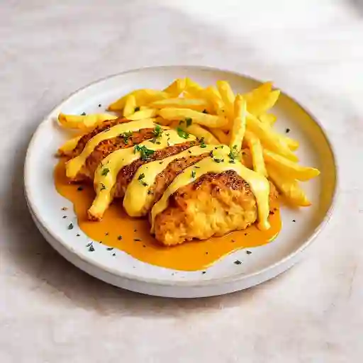 Deditos De Pollo Apanados