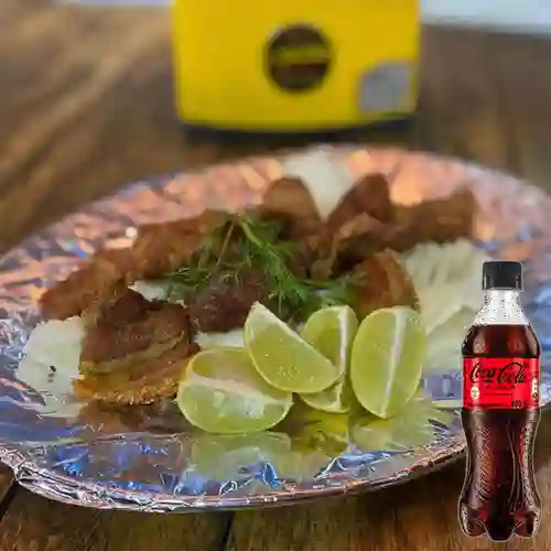 Combo Chicharrón + Coca Cola Sin Azúcar 400 ml