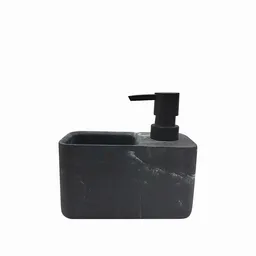 Dispensador Jabón Lavaplatos Negro Ambiente Gourmet