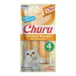 Pollo Pure Alimento Para Gato Churu 14 g x 4 Und