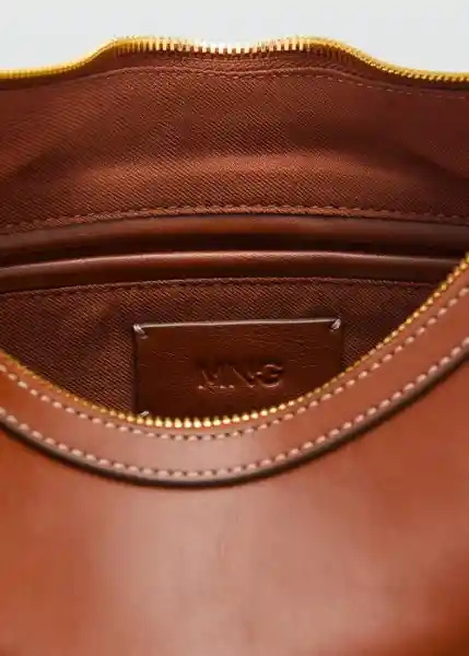 Bolso M Serrat Cuero Talla 99 Mujer Mango