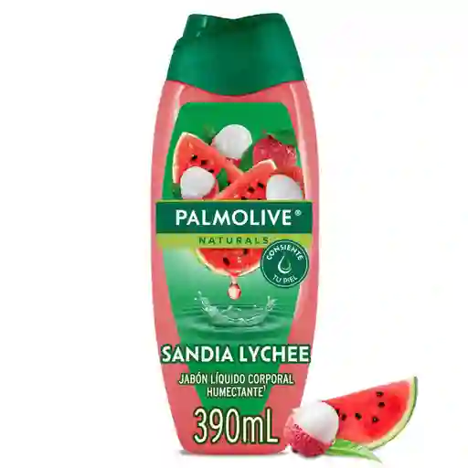 Palmolive Jabón Líquido Sandía y Lychee Corporal 390 mL