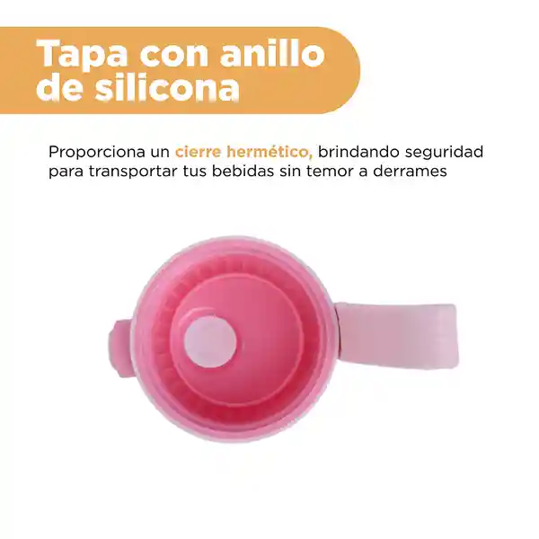 Vaso Plástico de Silicona Serie Disney Marie 500 mL Miniso