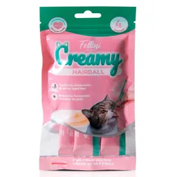 Fellini Snack Húmedo Gatos Hairball Creamy