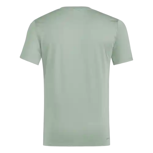 Adidas Camiseta Tr-Es Base 3S Manga Corta de Hombre Verde S
