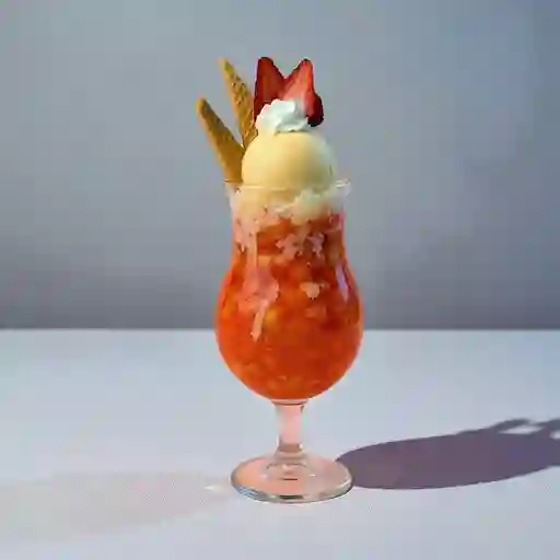 Salpicón con Helado