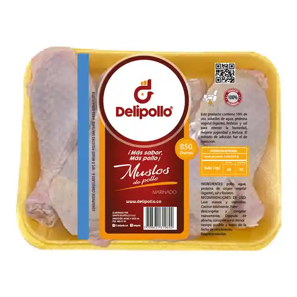 Delipollo Muslo Marinados