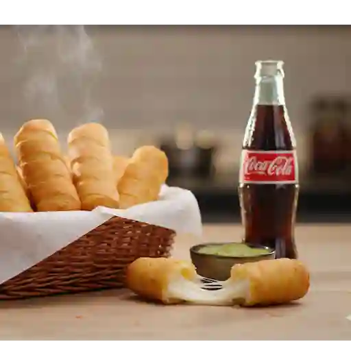 Casao tequeño + cocacola p400