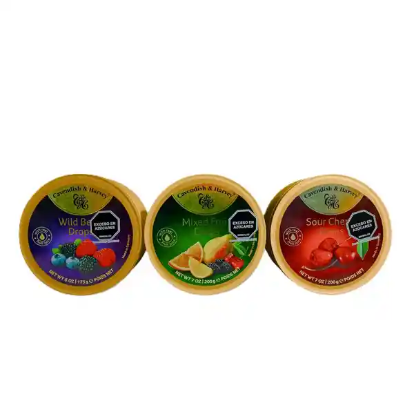 Cavendish & Harvey Dulce Frutal de Sabor Variado