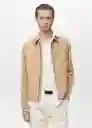 Chaqueta Nema Beige Talla S Hombre Mango