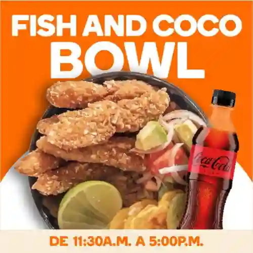Fish & Coco Bowl + Coca-cola Zero
