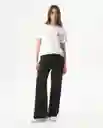 Camiseta Graphic Femenino Crudo Pristino Claro Talla M Chevignon