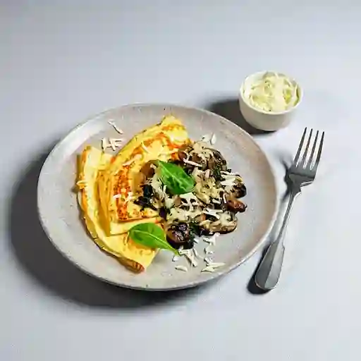 Crepe Carbonara