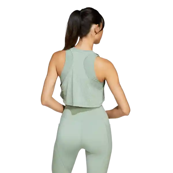 Adidas Camiseta Cool Int. Tank Entrenamiento Mujer Verde XS