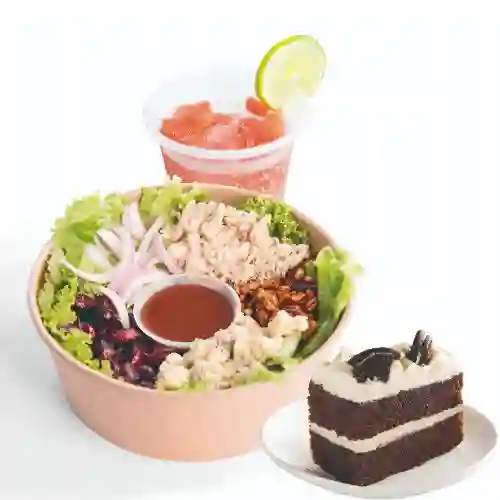 Combo Ensalada + Soda Artesanal