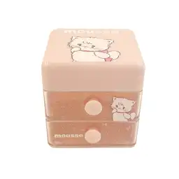 Organizador de Plástico Para Escritorio Tapa Mikko Mousse Miniso