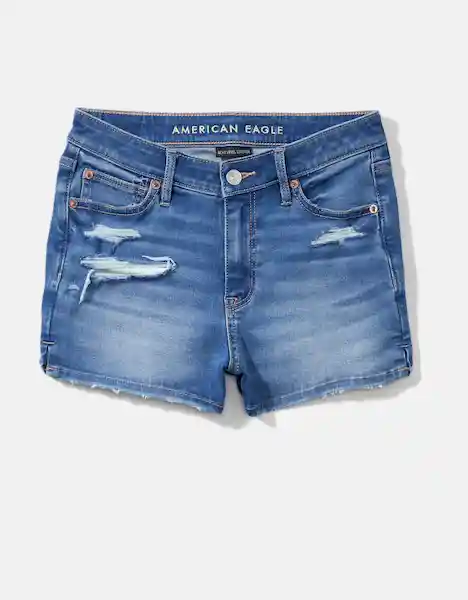 Short Mujer Azul Talla 8 400381239561 American Eagle