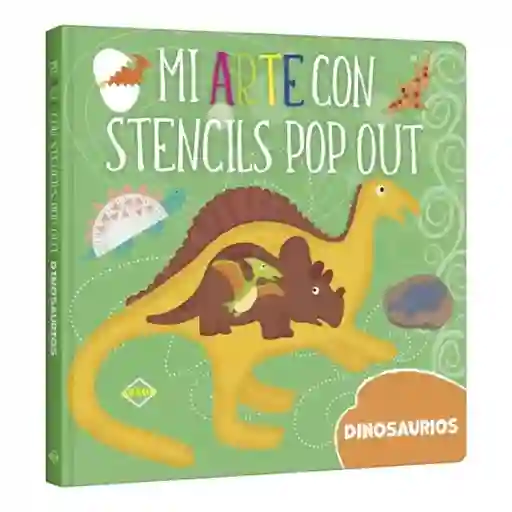 Mi Arte Con Stencils Pop Out. Dinosaurios
