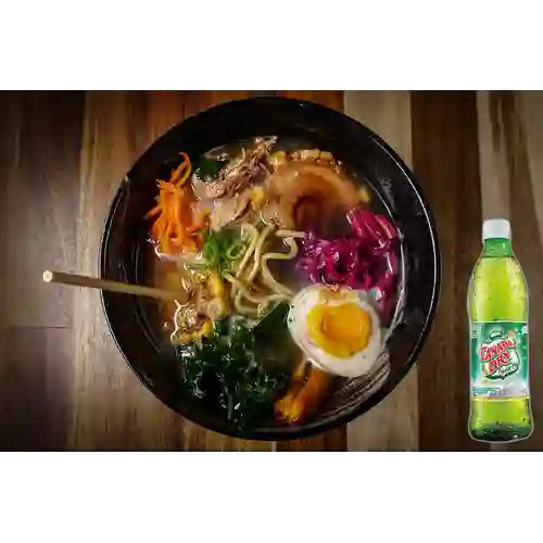 Ramen Shoyu Soya + Canada Dry Ginger Ale 300ml