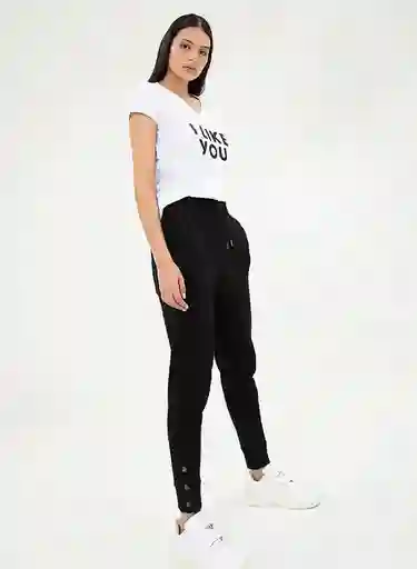 Gef Pantalón Largo Avril Negro Talla M 799