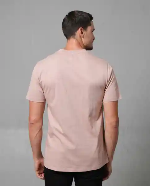 Camiseta Hombre Rosa Talla L 100G101_ROS151512 Rifle
