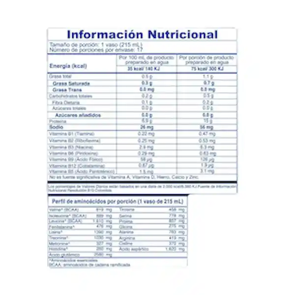 Proteina BENET Vainilla 340g