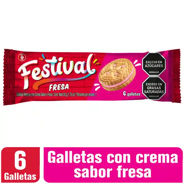 Festival Galletas De Fresa