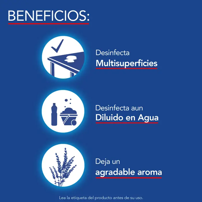 Lysol Desinfectante Para Pisos Limón