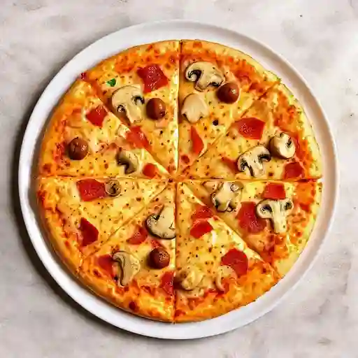 Pizza Champiñon con Pollo