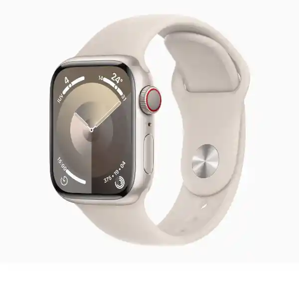 Apple Watch Series 9 Correa Deportiva Blanco Estrella Talla M/L