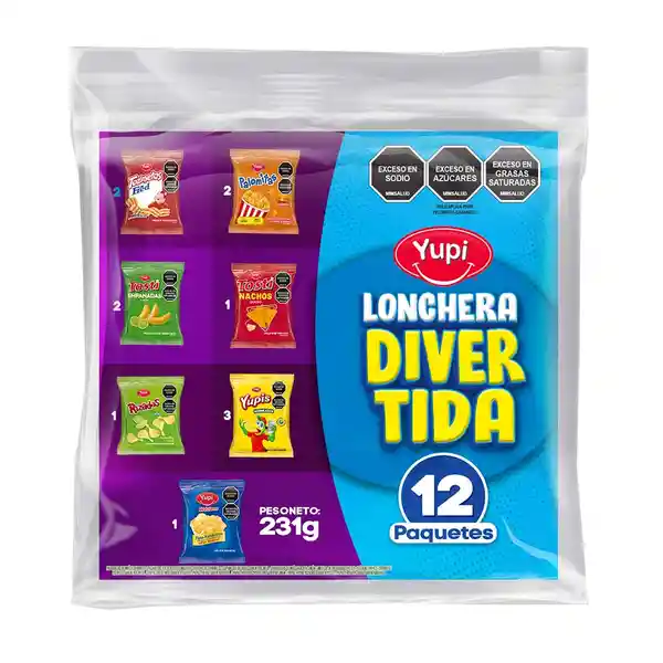 Yupi Pasaboca Lonchera Surtida